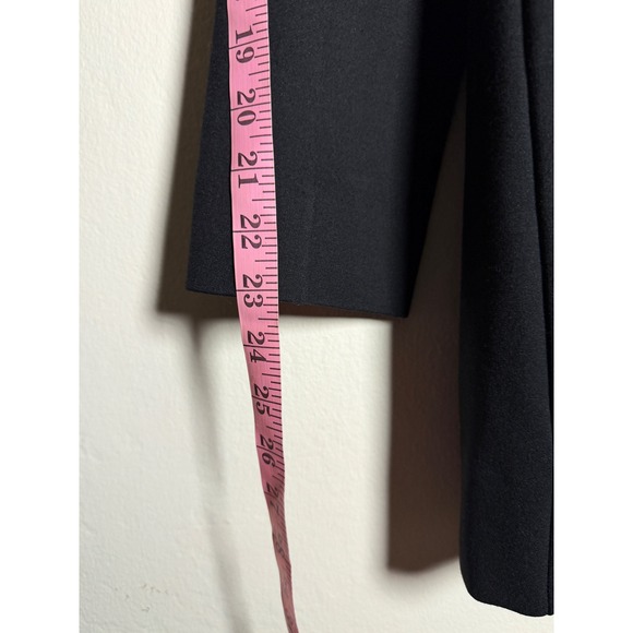 Jarbo Black Blazer Jacket Womens Size 38 Button Front Long Sleeve - Picture 6 of 8